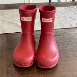 Authentic Red Hunter Boots